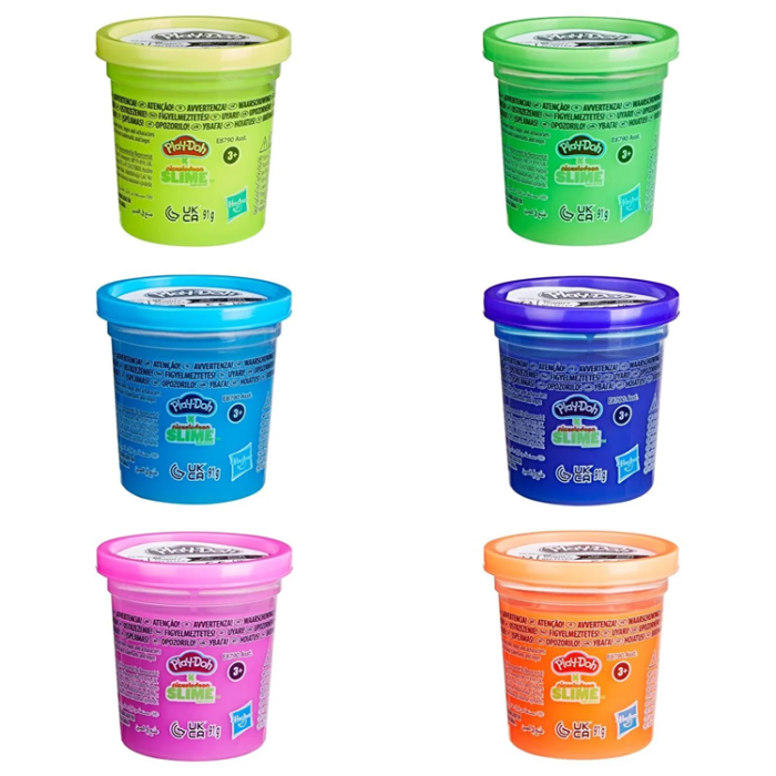 PLAY-DOH - PLAY-DOH Compound Slime Single Can (Blandade)