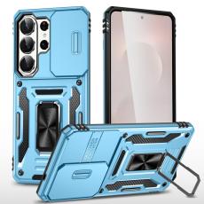 OEM - Mobilskal f&ouml;r Samsung Galaxy S26 Ultra Kickstand PC + TPU - Ljusbl&aring;