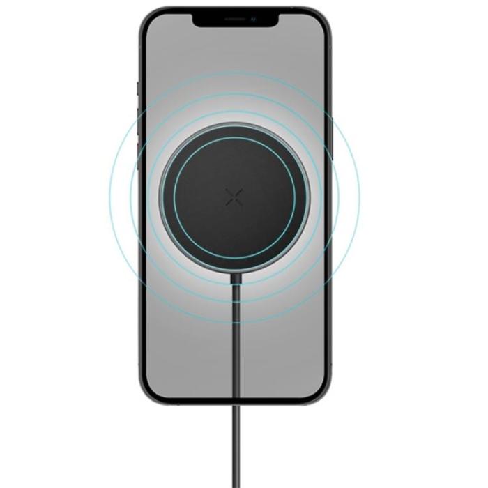 ENERGEA - ENERGEA MagSafe Bilhållare med Trådlös Laddare till Luftventil