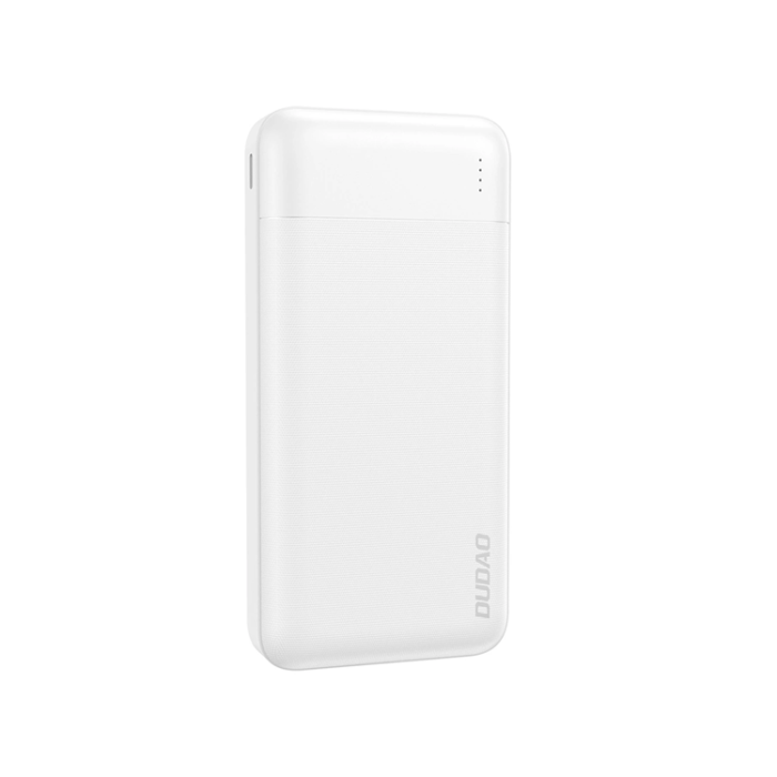 Dudao - Dudao Powerbank 20000 mAh USB-A/USB-C/Micro USB Portar - Vit