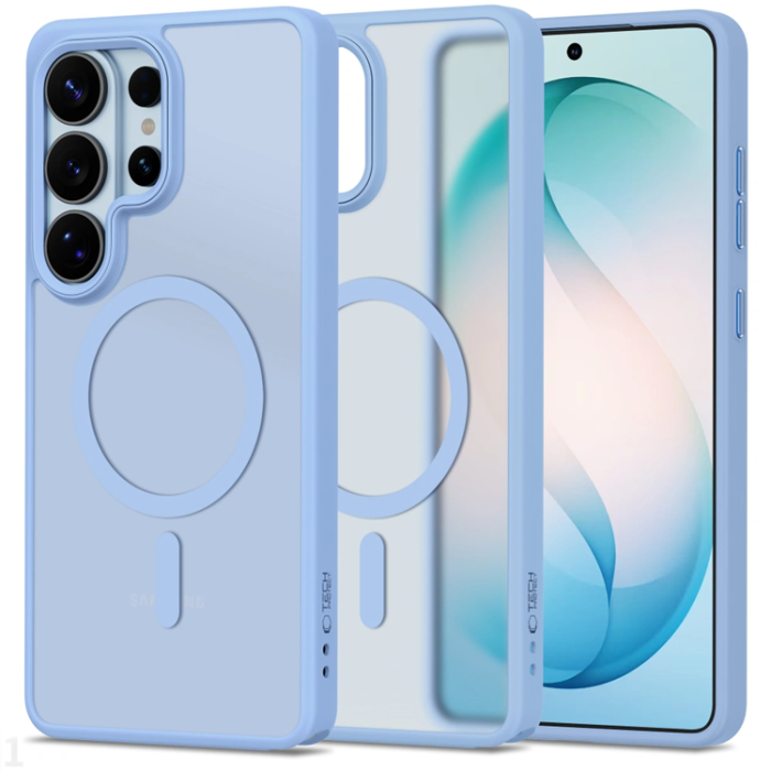 Tech-Protect - Tech-Protect Mobilskal För Galaxy S26 Ultra Magsafe Magmat - Matte Skyblå