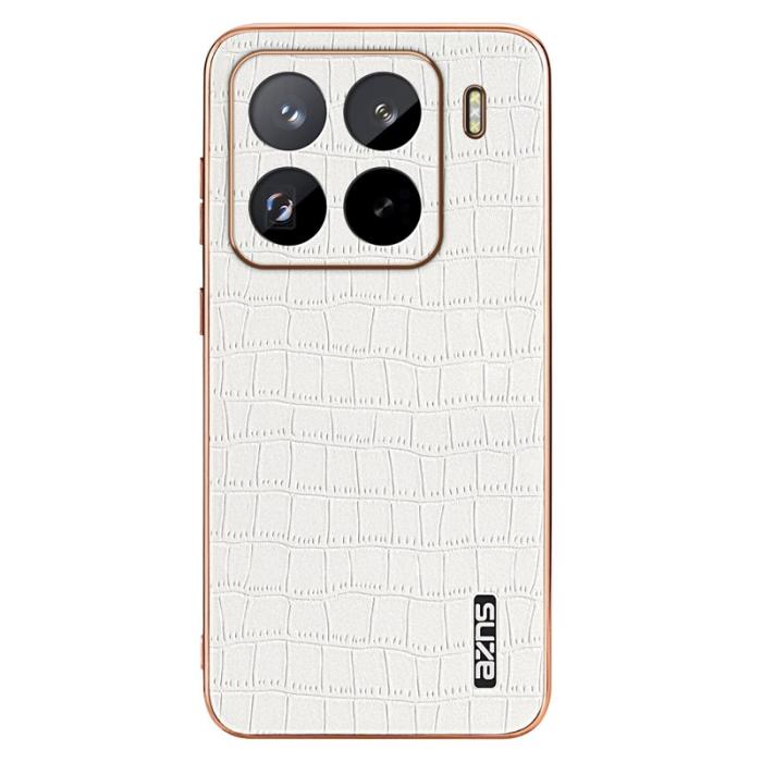 AZNS - AZNS Xiaomi 15 Pro Fodral Electroplating KonstLäder - Vit
