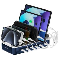 4smarts - 4smarts Laddningsstation 100W med Kabelset Team – Marinblå