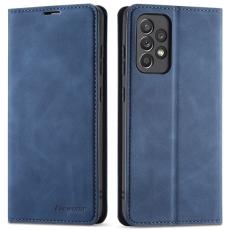 FORWENW - FORWENW Samsung Galaxy A33 5G Pl&aring;nboksfodral Konstl&auml;der - Bl&aring;