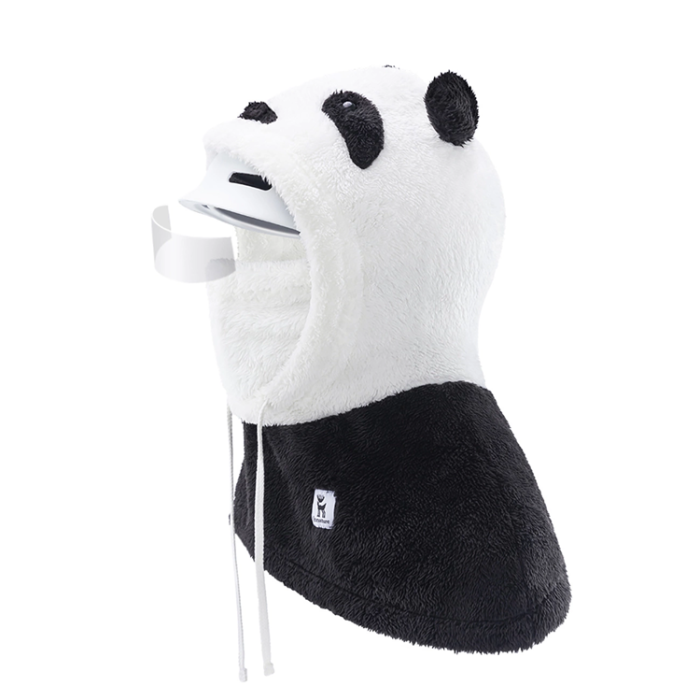 Qunature - Qunature Ski Balaclava Storlek L Panda - Svart/Vit