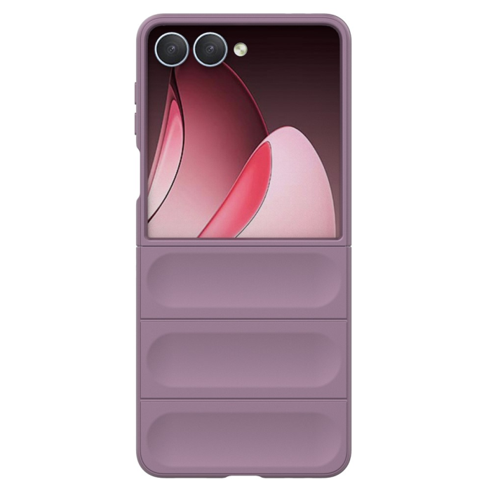 A-One Brand - Galaxy Z Flip 7 Mobilskal Anti-Drop TPU Rugged - Ljuslila
