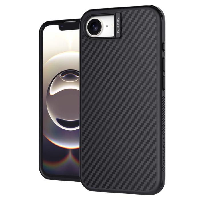 Nillkin - NILLKIN Mobilskal till iPhone 16e Magnetiskt Svart TPU + PC Svart