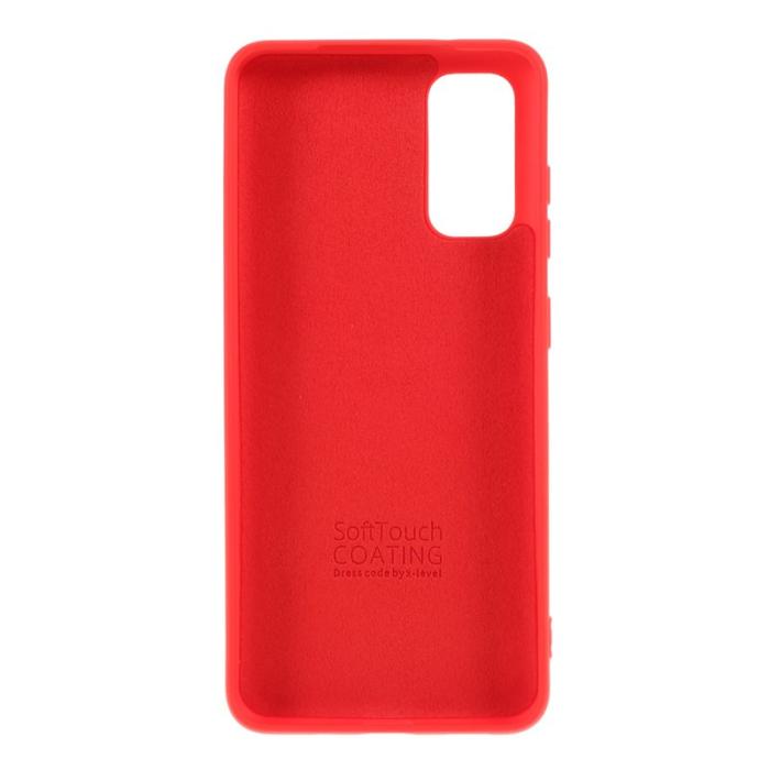 X-Level - X-LEVEL Dynamic Series Liquid Silicone Mobilskal för Samsung Galaxy S20 - Röd