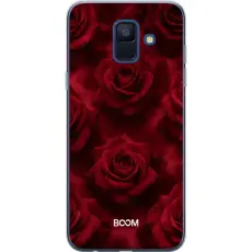Gustaf - Mobilskal till Samsung Galaxy A6 (2018) med Crimson Rose