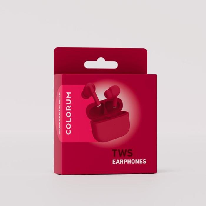 Colorum - Colorum TWS In-Ear Hörlurar Bluetooth CTWS-02 - Magenta