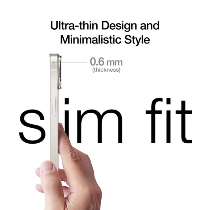 UTGATT1 - Just Mobile iPhone 14 Plus Skal TENC Slim Fit - Transparent