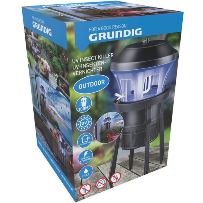 UTGATT1 - Grundig Myggfångare 9W / 230V, 100 Kvm
