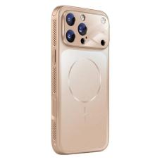 A-One Brand - iPhone 17 Pro Mobilskal MagSafe Matte Skin Feel - Titan Guld