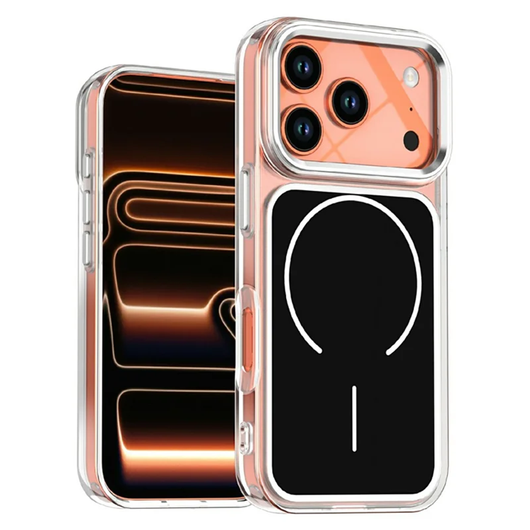 iPhone 17 Pro Mobilskal Magsafe Electroplated (Svart) | 2353 | AlltMobil