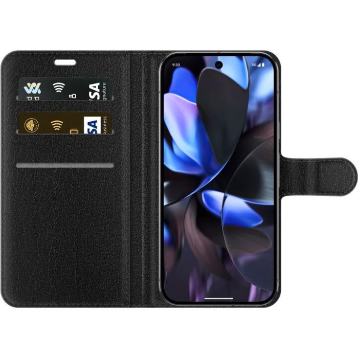 iSecrets - Plånboksfodral till Google Pixel 9 Pro XL med Leopard Bow