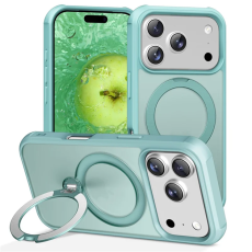 A-One Brand - iPhone 17 Pro Mobilskal MagSafe Kickstand TPU + PC - Lake Blå
