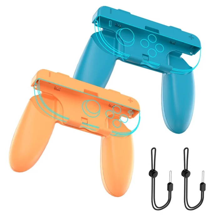 JYS - JYS 2st Nintendo Switch 2 Joy-Con Grip Set Handhållen Gamepad