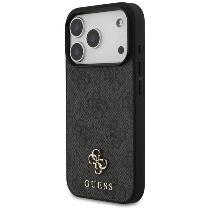 Guess - Guess iPhone 17 Pro Mobilskal MagSafe 4G Small Classic Logo - Svart
