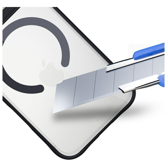 3MK - 3MK iPhone 17 Pro Mobilskal MagSafe Satin Armor - Transparent