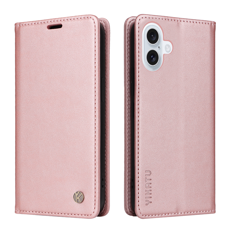 Yikatu iPhone 17 Mobilskal Closure - Rosa Guld | 2353 | AlltMobil