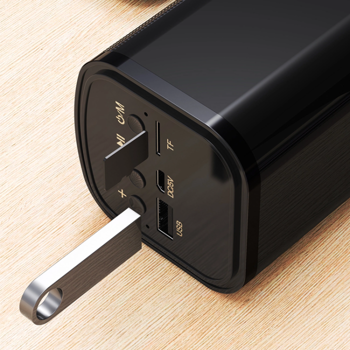 Dudao - Dudao Bluetooth Högtalare Y2 Plus 2400 mAh - Svart