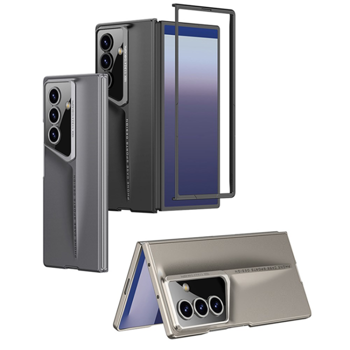 GKK - GKK Galaxy Z Fold 7 Mobilskal Ultra Slim Shockproof - Svart