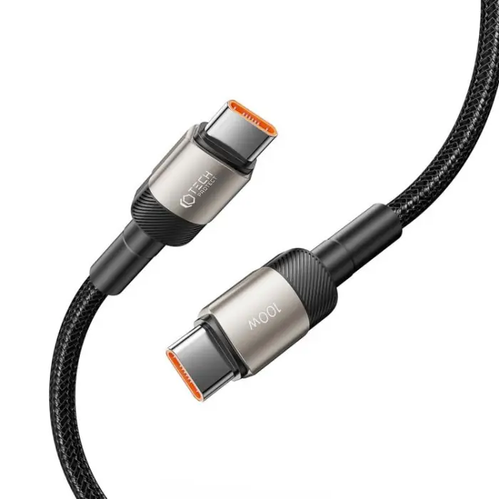 Tech-Protect - Tech-Protect USB-C till USB-C kabel Ultraboost Evo 1m