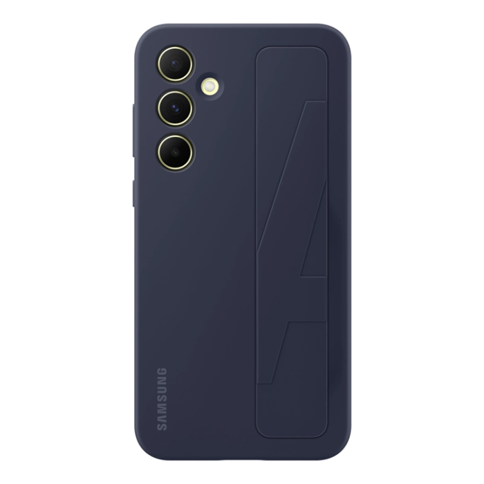 Samsung - Samsung Galaxy A55 5G Mobilskal Standing Grip - Blå