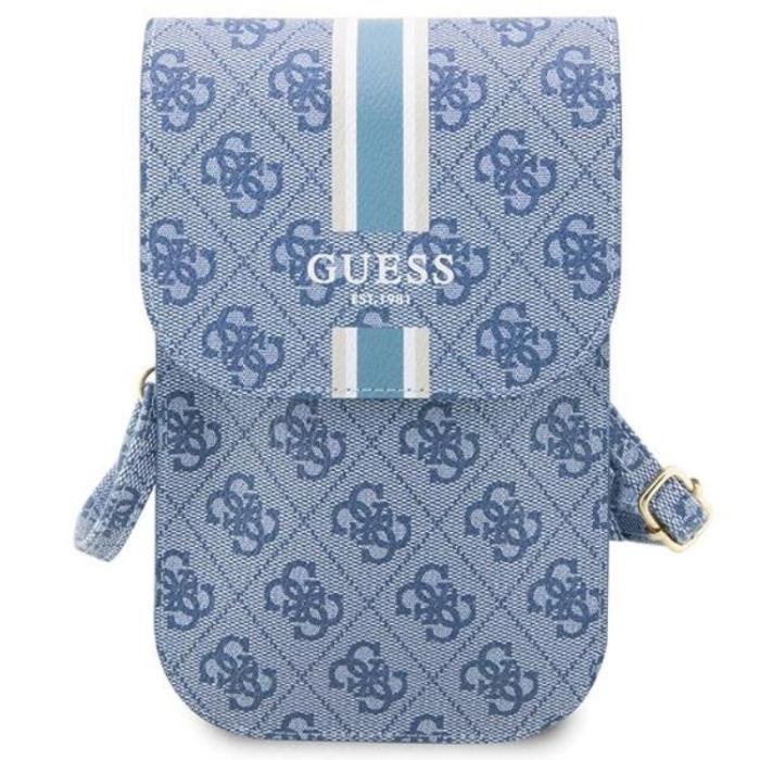 Guess - Guess Halsbandsfodral Stripes - Blå
