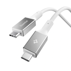Spigen - Spigen USB-C till USB-C kabel 1m 100W - Vit