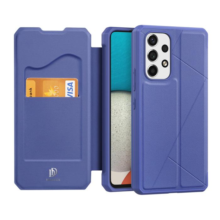 Dux Ducis - Dux Ducis Galaxy A73 Plånboksfodral Skin X Holster - Blå