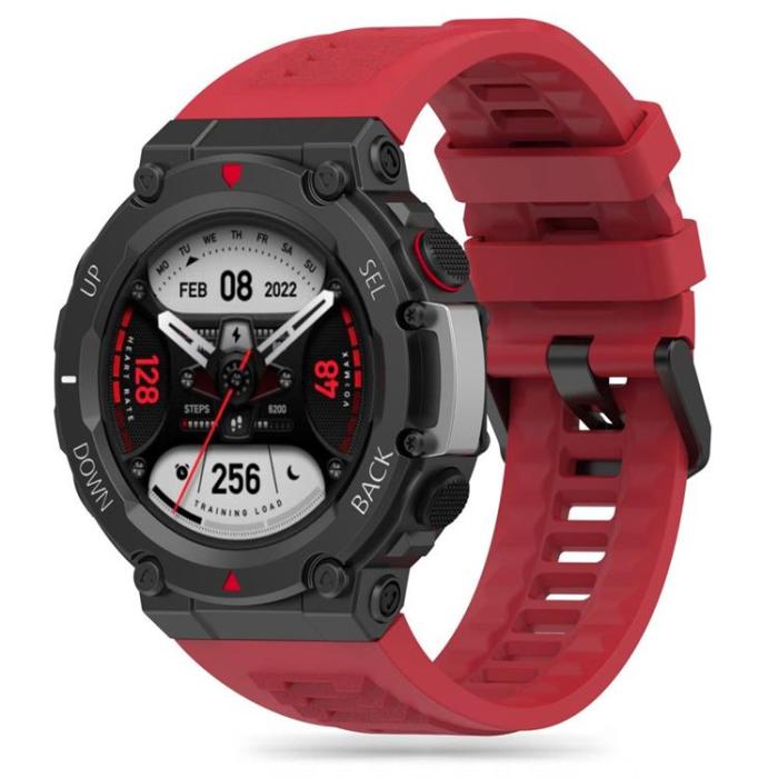 UTGATT1 - Tech-Protect Xiaomi Azamfit T-REX 2 Armband - Röd