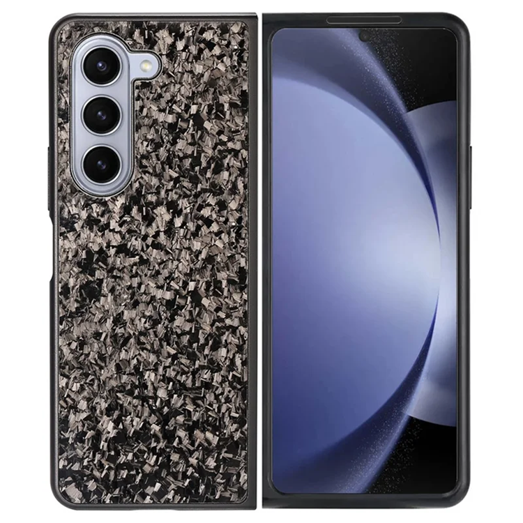 Galaxy Z Fold 6 5G Mobilskal Aramid Fiber Forged Texture - Svart | 2353 | AlltMobil