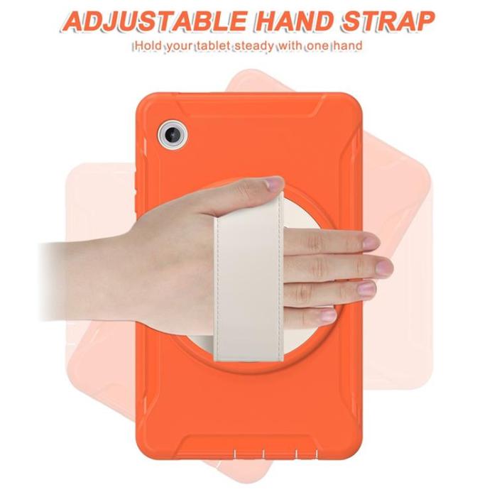 A-One Brand - Galaxy Tab A11 Skal Rotary Kickstand med Handrem