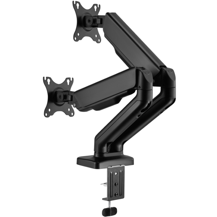 LogiLink - LogiLink Monitor arm dubbel med fjäder 17
