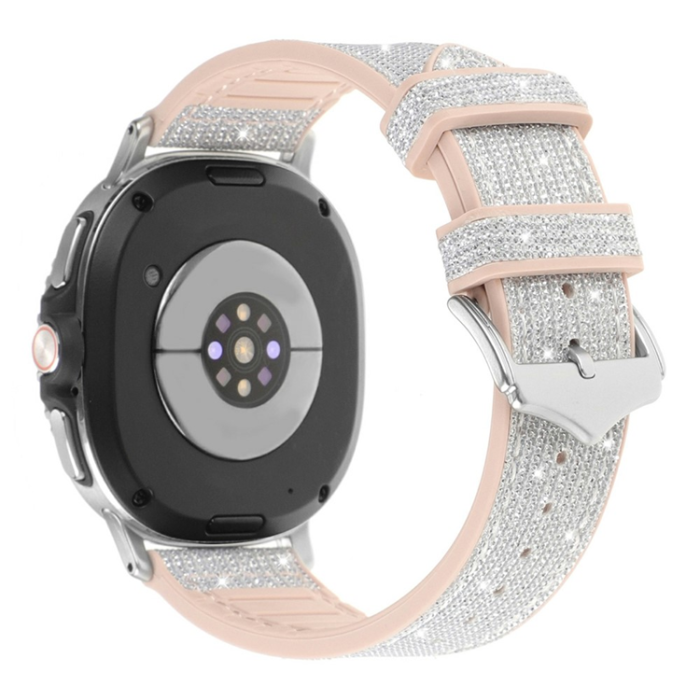 A-One Brand - Galaxy Watch 8 (44/40 mm)/8 Classic (46mm) Armband Glitter Decor