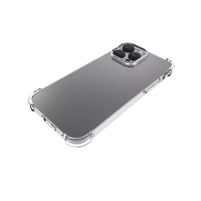 A-One Brand - iPhone 15 Pro Max Mobilskal Shockproof TPU - Transparent
