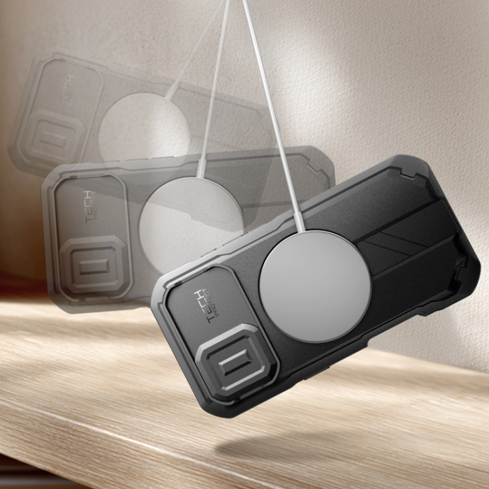 Tech-Protect - Tech-Protect iPhone 17 Mobilskal Magsafe Kevlar - Svart