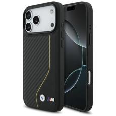 BMW - BMW iPhone 17 Pro Max Mobilskal MagSafe M Carbon Line & Logo - Gul
