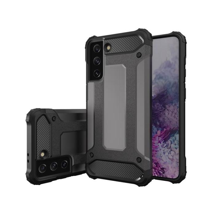 OEM - Galaxy S23 Ultra Skal Hybrid Armored - Svart