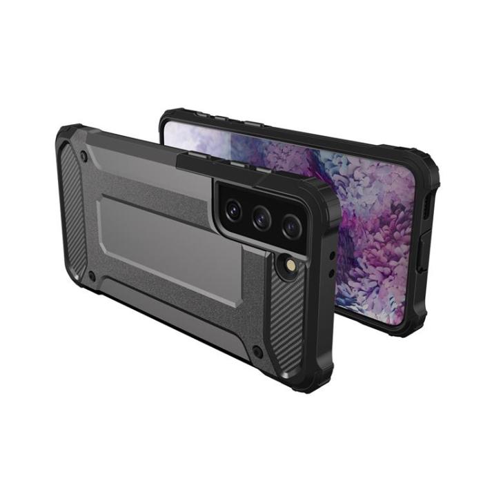 OEM - Galaxy S23 Ultra Skal Hybrid Armored - Svart