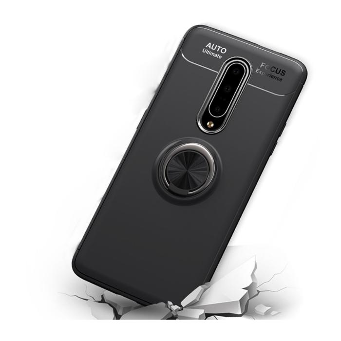 DG.MING - Finger Ring Skal OnePlus 8 - Svart