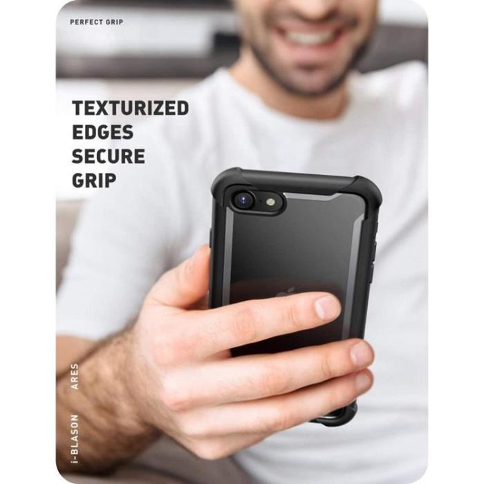UTGATT - SupCase IBLSN Ares Skal iPhone 7/8/SE (2020/2022) - Svart