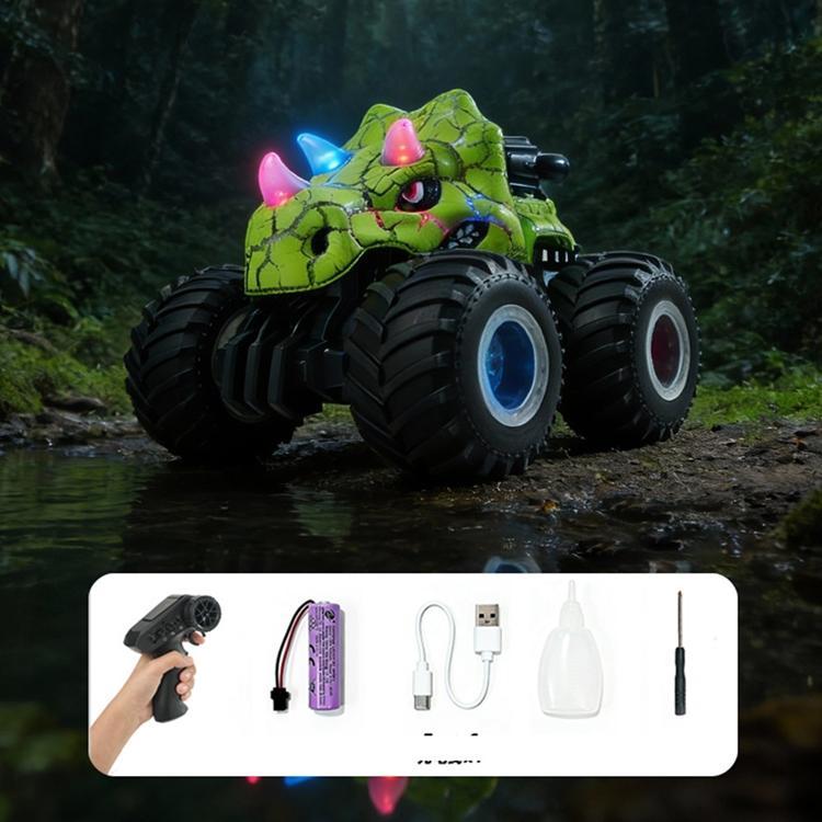 2.4GHz Fjärrstyrd Stuntbil Terrängfordon med Vattendimma YL-135 - Grön | 264 | AlltMobil