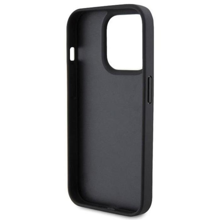 Guess - Guess iPhone 15 Pro Max Mobilskal Diamond Triangle - Svart