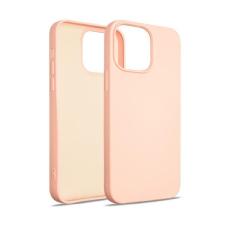 Beline - Beline iPhone 14 Pro Mobilskal Silikon - Roséguld