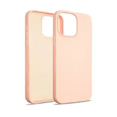 Beline - Beline Mobilskal till iPhone 14 Pro Silikon - Ros&eacute;guld