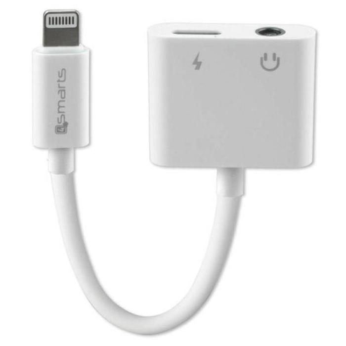 4smarts - 4smarts Lightning Till Lightning/AUX Splitter Adapter
