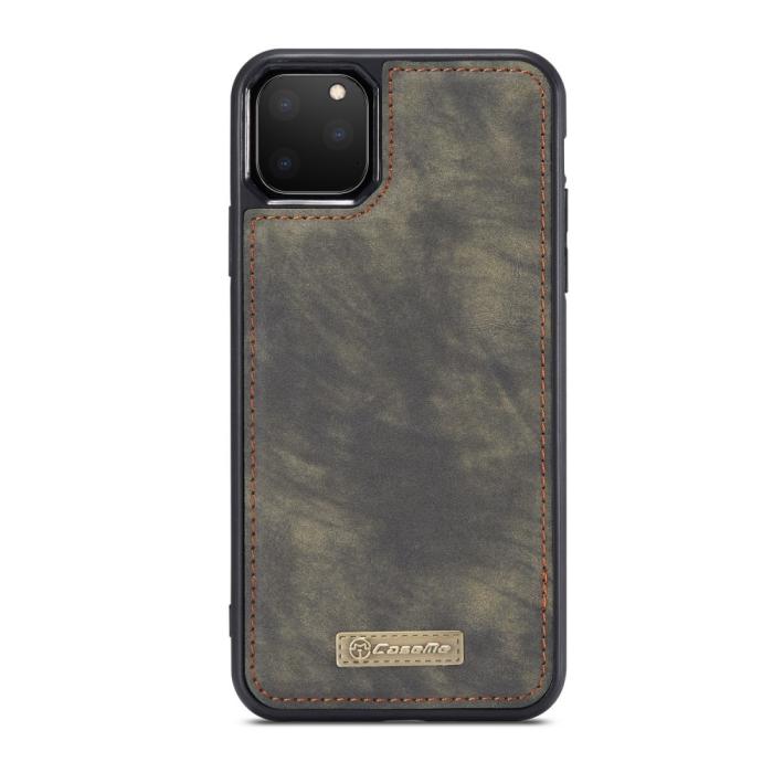 Caseme - CASEME 2-in-1 för iPhone 11 Pro Plånboksfodral Detachable - Grå