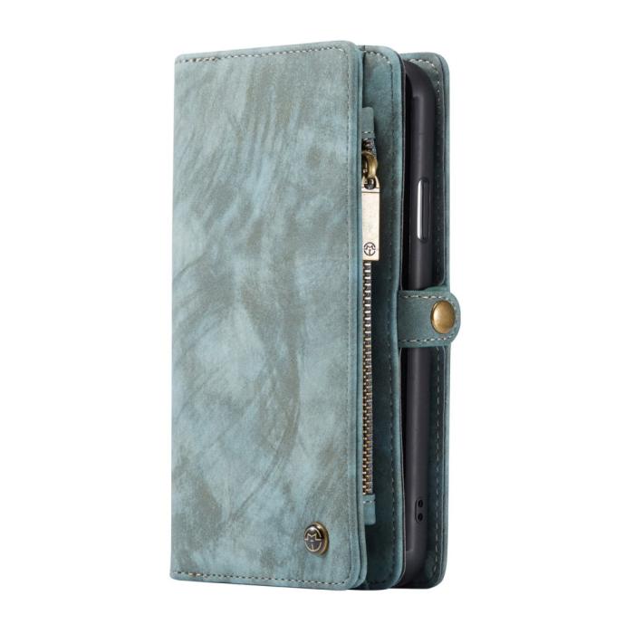 UTGATT4 - CASEME 2-in-1 Plånboksfodral för iPhone 11 Pro Max - Blå